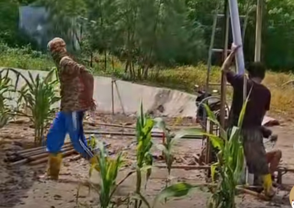 Sumur Bor Puskesmas Noebeba Capai 45 Meter, Harapan Baru Air Bersih di TTS