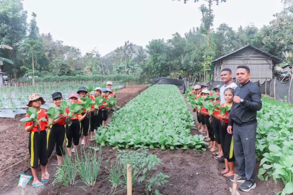 Maumolo Sulap Lahan Pertanian Jadi Ruang Belajar Anak